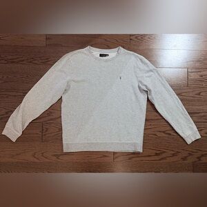 All Saints Men's Gray Sweater